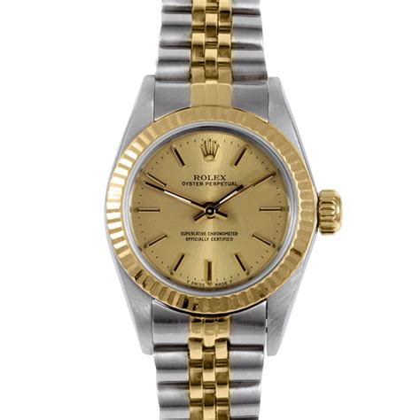 ladies rolex no date oyster perpetual